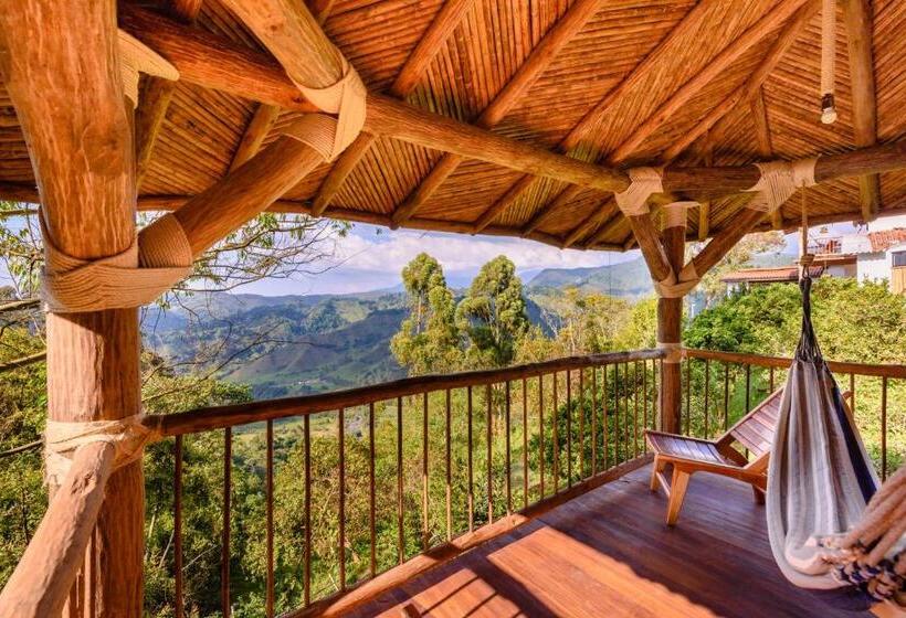 Номер Deluxe с Балконом, Kawa Mountain Retreat