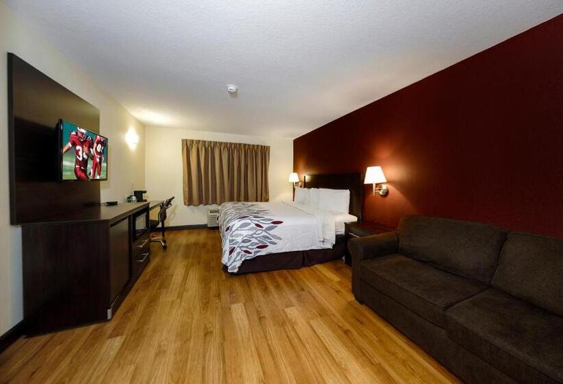 디럭스 룸 킹사이즈 침대, Red Roof Inn Osage Beach  Lake Of The Ozarks