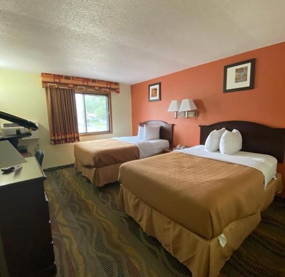 Номер Стандарт 2 Двуспальные Кровати, Travelodge By Wyndham La Porte/michigan City Area