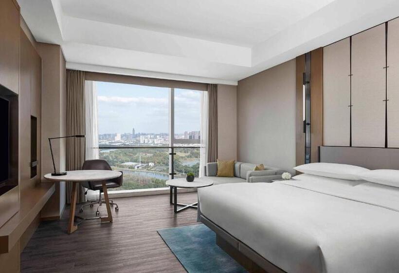 キングサイズベッドのスタンダードルーム, Jiaxing Marriott