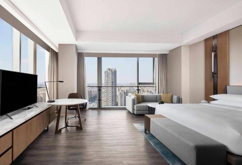 キングサイズベッドのスタンダードルーム, Jiaxing Marriott