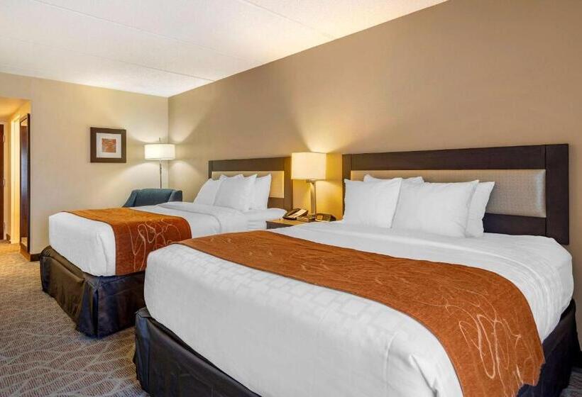 חדר סטנדרט מותאם לאדם עם מוגבלויות, Comfort Suites Alpharetta Roswell   Atlanta Area