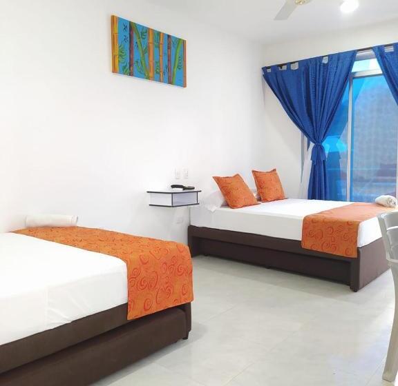 غرفة عائلية, La Rivera Playa Palomino
