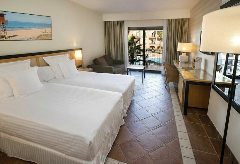 带泳池观景的豪华房, Barcelo Punta Umbria Mar
