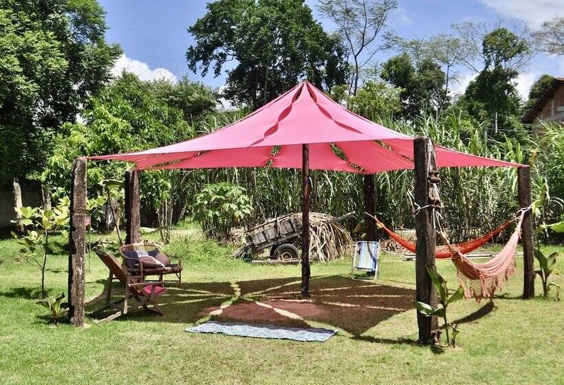 기본룸, Guapuruvu Suítes & Camping