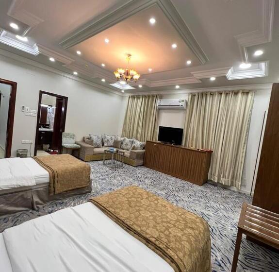 Люкс 2 Спальни, سويت ان العلا للشقق المفروشة الخاصة Sweet In Alula Apartments And Organizing Tours