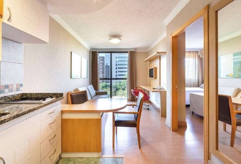 침실 1개 수피리어 아파트, Manhattan Porto Alegre By Mercure