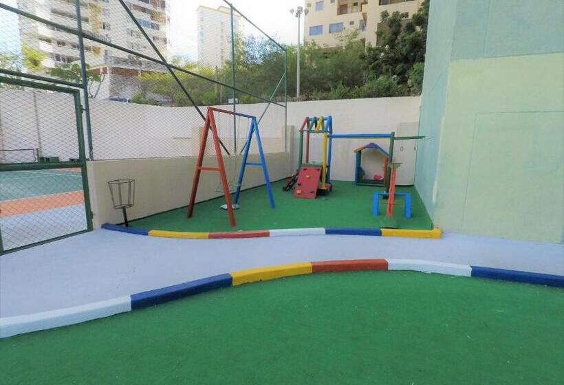Апартаменты 1 Спальня Вид на Море, Edificio El Peñon Del Rodadero Apartamento Playa Rodadero