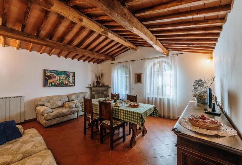 Апартаменты 1 Спальня Вид на Сад, Borgo Villa A Sesta
