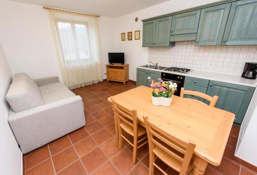 침실 2개 수피리어 아파트, Agritur La Pieve