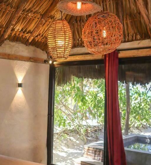 디럭스 코티지, Casa Mate Beachfront Cabañas El Cuyo