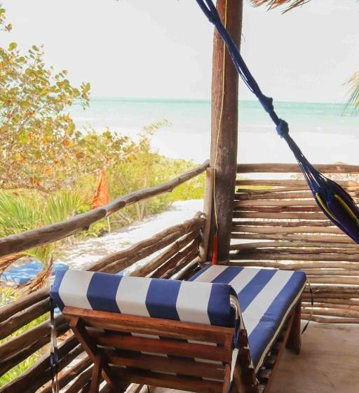 سوییت سوپریور با چشم‌انداز دریا, Casa Mate Beachfront Cabañas El Cuyo