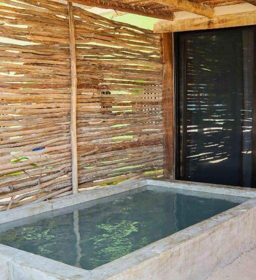 سوئیت با تخت بزرگ, Casa Mate Beachfront Cabañas El Cuyo