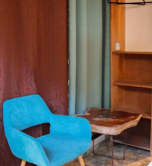 스위트 킹사이즈 침대, Casa Mate Beachfront Cabañas El Cuyo