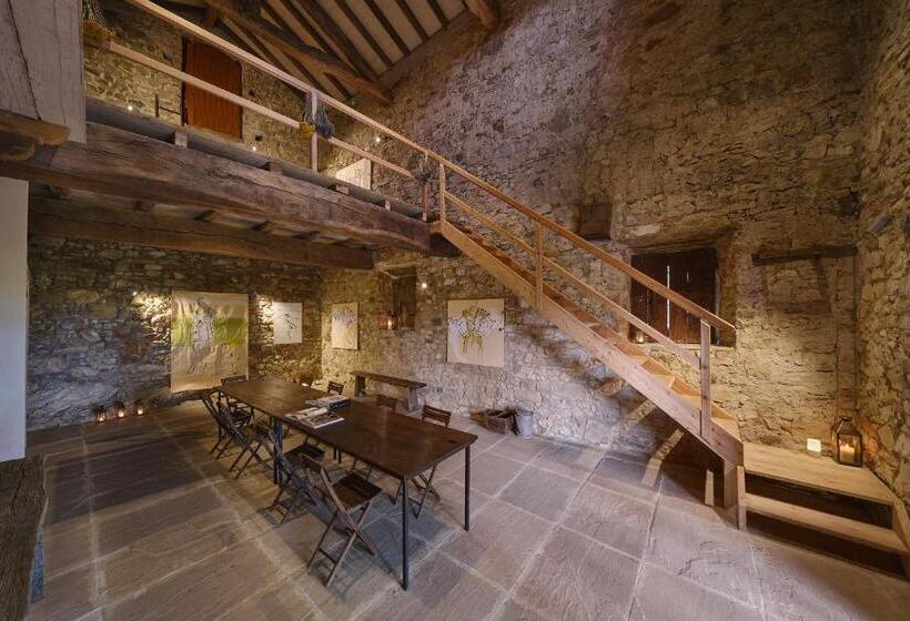 带1个卧室带花园景观的公寓, Il Castello Di Tassara