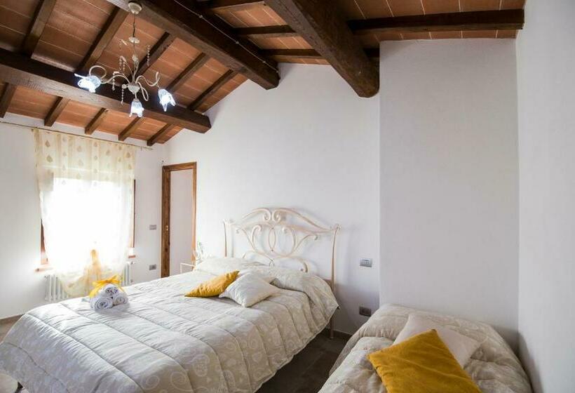 Апартаменты 1 Спальня Вид на Бассейн, Agriturismo Quata Country House