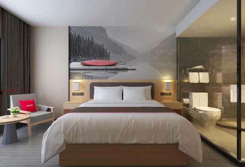 Номер Стандарт, Junyi Hotel Hunan Zhangjiajie Sangzhi County Minge Sqaure