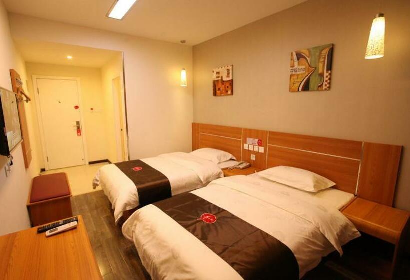 Номер Стандарт, Thank Inn Chain Hotel Hebei Shijiazhuang Gaoyi Town West Fengzhong Road