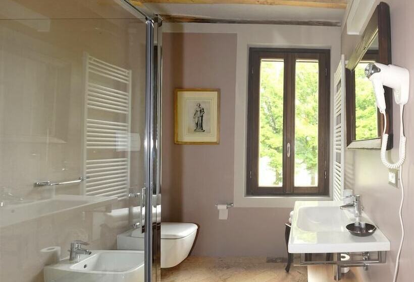 Номер Deluxe с Балконом, La Finestra Sul Po  Agriturismo