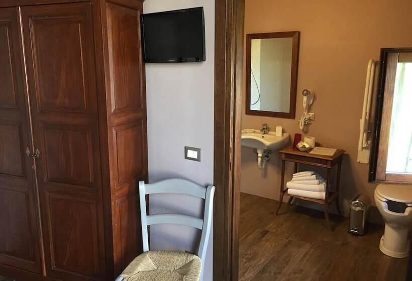 Номер Deluxe Вид на Сад, La Finestra Sul Po  Agriturismo