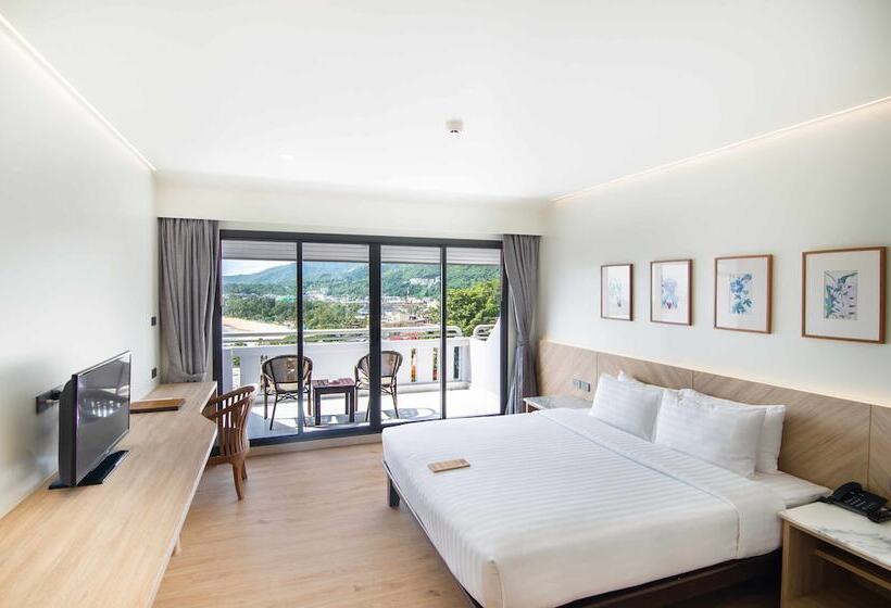 디럭스 룸 바다 전망, Orchidacea Resort  Kata Beach
