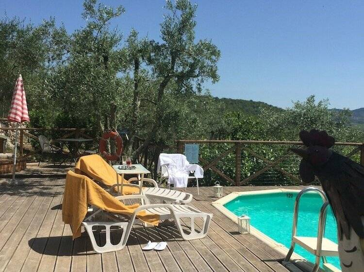 Дом 2 Спальни, Lodge Ricavo Con Piscina Panoramica