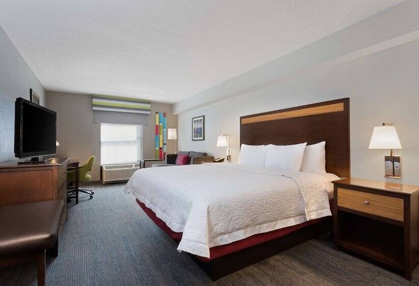 キングサイドベッドのスタンダードワンルーム, Hampton Inn & Suites Fort Myers Beach/sanibel Gateway