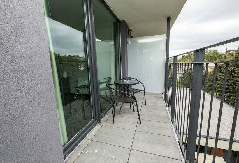 带1个卧室的豪华公寓, Parkhotel Carlsbad Inn