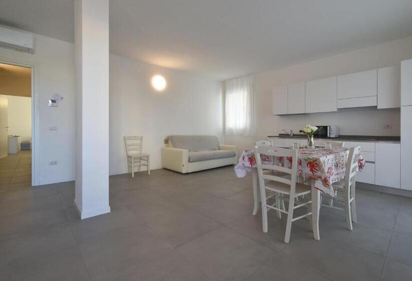 Апартаменты 1 Спальня Нижний Этаж, Residence Al Molo   Agenzia Cocal