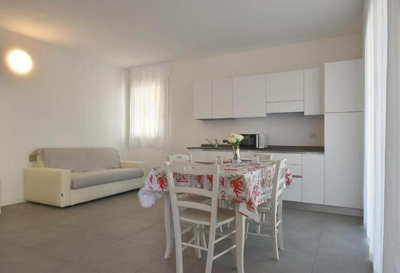 Апартаменты 1 Спальня Нижний Этаж, Residence Al Molo   Agenzia Cocal