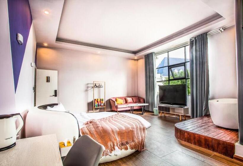 Номер Deluxe, Beihai Silver Beach Yintai Time Seaview Villa
