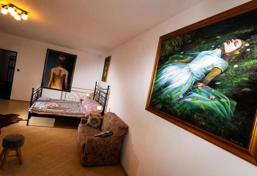 Номер Deluxe, Penzion Kozí Farma Nový Dvůr
