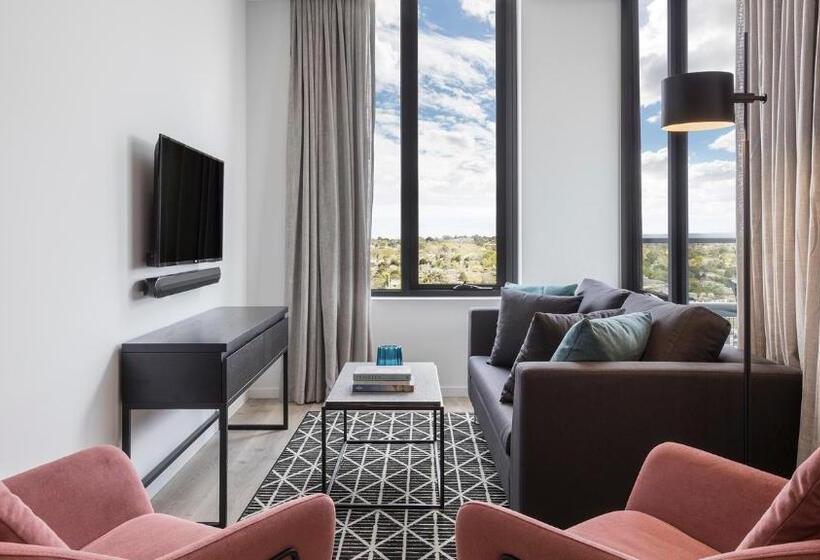 침실 2개 스위트, Avani Melbourne Box Hill Residences
