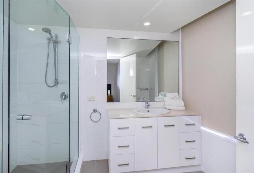 침실 2개 아파트, One The Esplanade Apartments On Surfers Paradise