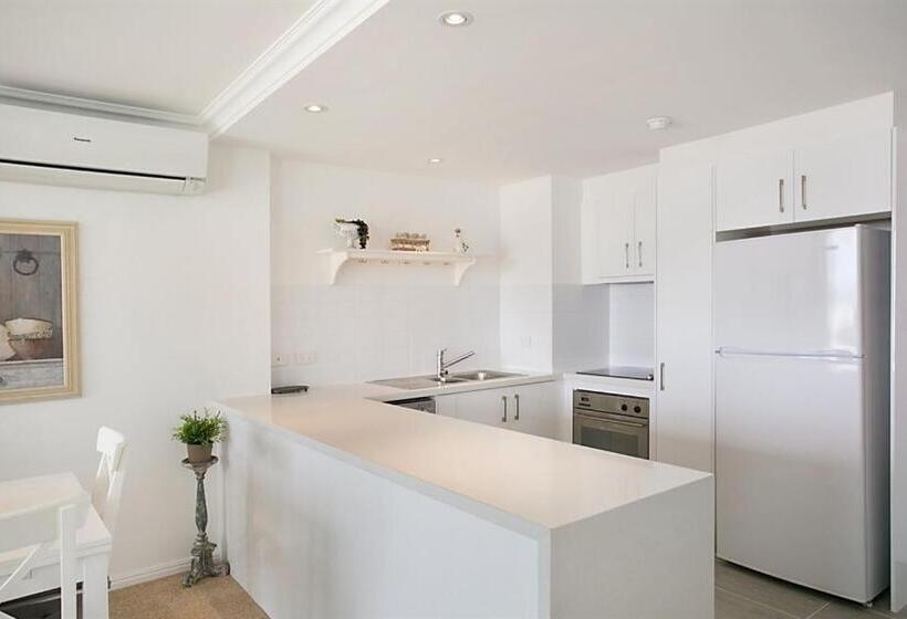 침실 1개 디럭스 아파트, One The Esplanade Apartments On Surfers Paradise