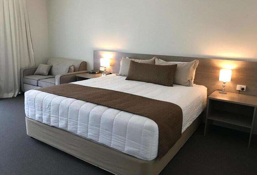 キングサイズベッドのデラックスルーム, Acacia Motor Lodge