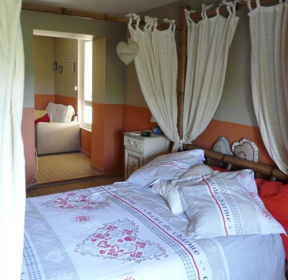 غرفة قياسية مطلّة علي حمام السباحة, B&b L Escale