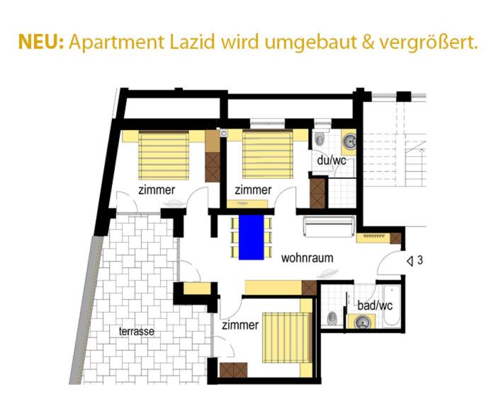 Апартаменты Superior 3 Спальни, Alpinapart Bacher