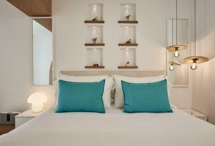 스탠다드 룸 수중안마기 바다 전망, Nikki Beach Resort & Spa Santorini