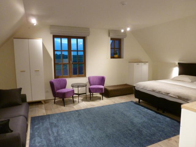 Студио Стандарт Кровать Кинг, B&b 't Hof Van Spiere