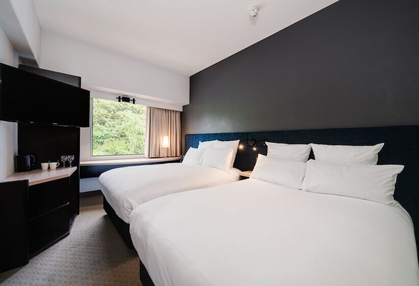 스탠다드 룸 더블 침대 2개, Ibis Rotorua