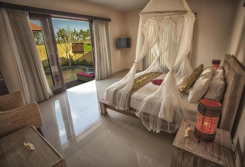 Вилла с 1 спальней и бассейном, The Sawah Resort & Villa