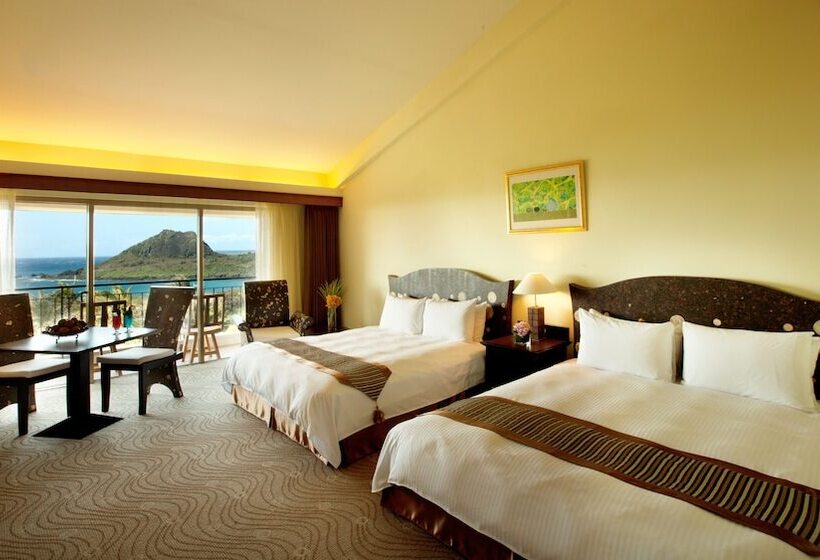 اتاق اجرایی با چشم‌انداز دریا, Howard Beach Resort Kenting