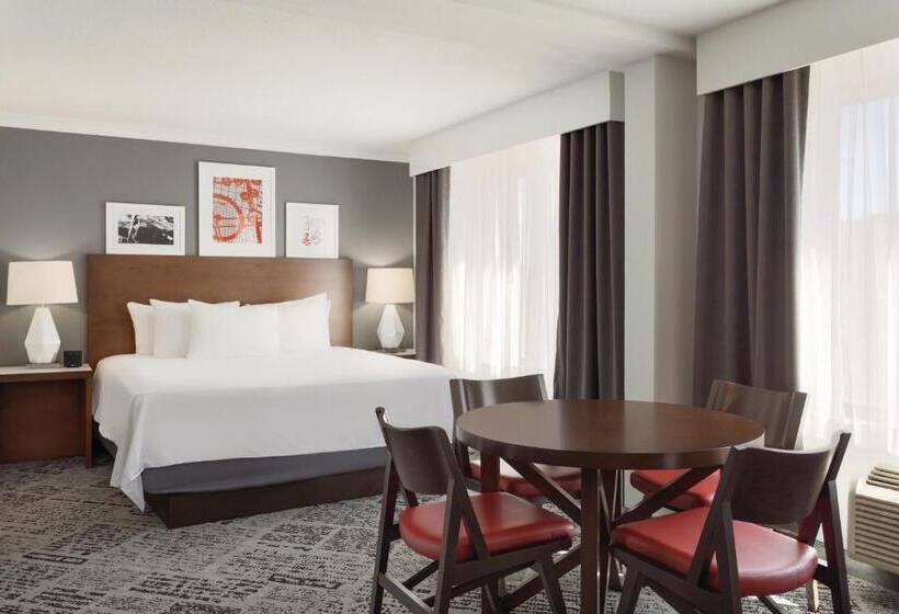 디럭스 스위트 킹 침대, Radisson Hotel Dallas North Addison