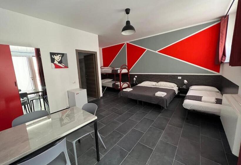 חדר משפחתי, Hostel Turin Metro Young