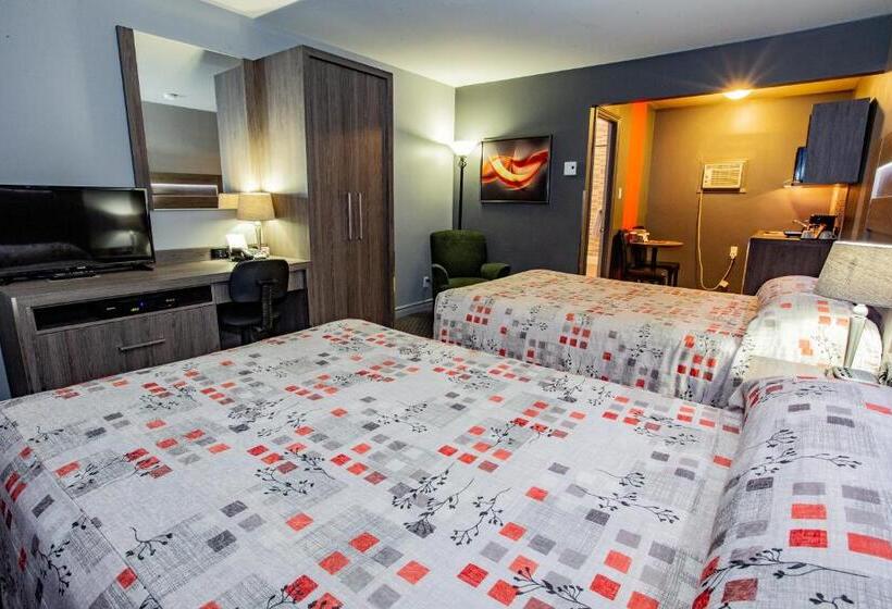 ２ダブルベッドのスタンダードルーム, Et Motel Le Chateauguay