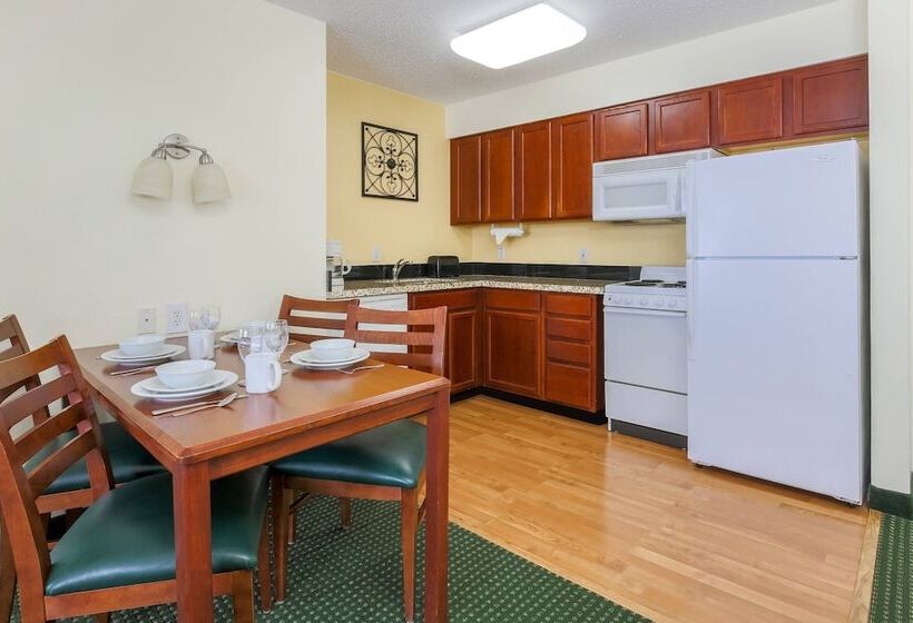 带2个卧室的套房, Residence Inn By Marriott Oklahoma City South