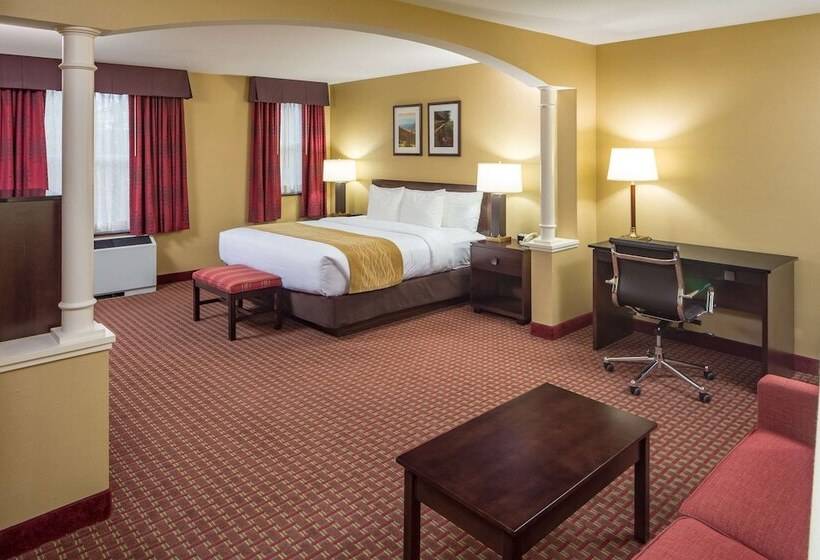 Люкс Адаптированный для Инвалидов, Comfort Inn & Suites Near Burke Mountain