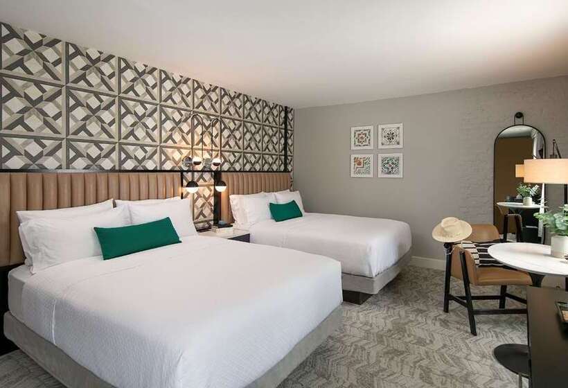 스탠다드 룸 퀸사이즈 침대, Hilton Los Angeles/san Gabriel