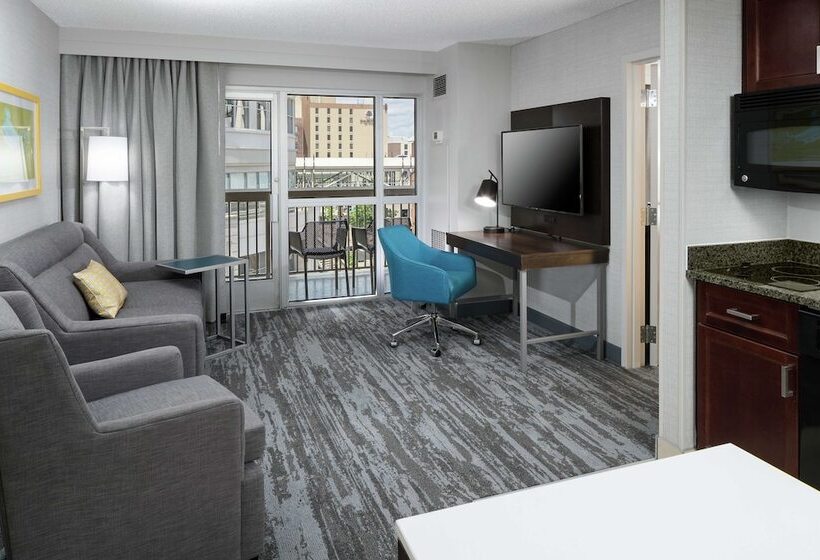 Suite con Balcone, Hampton Inn & Suites Memphis Beale Street